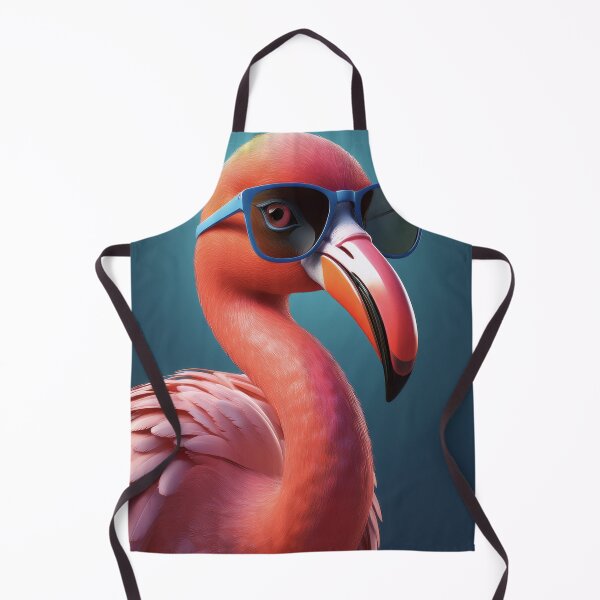 Item preview, Don't Forget Your Glasses - Flamingo Glow Tropical Street Style designed and sold by Becky-Poppins.
