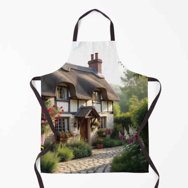 Item preview, Enchanted English Cottage and Magic Flowers designed and sold by SoniaSarkali.