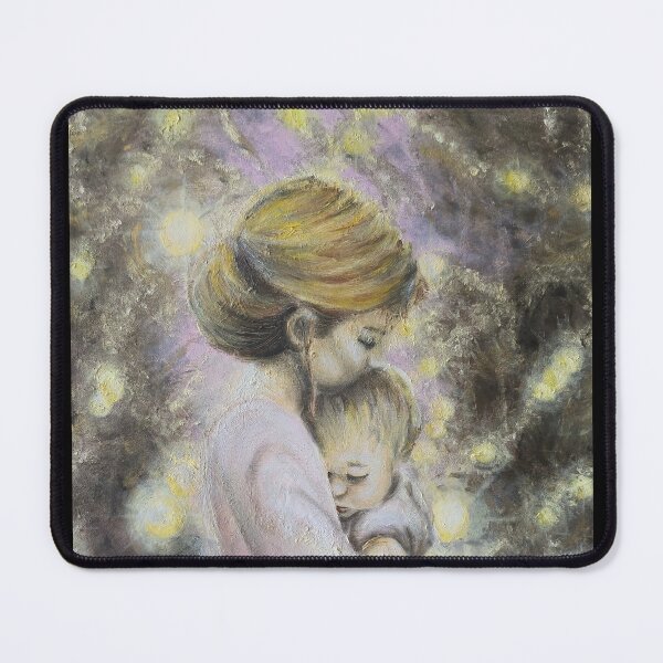 Item preview, Mother Child Warm Loving Embrace Love Motherhood Present designed and sold by kkjustpaint.
