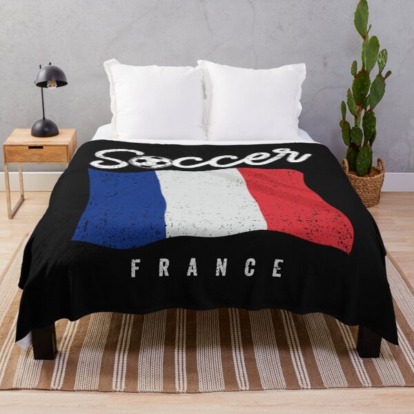 Item preview, SOCCER TEAMS BIG FLAG - FRANCE - Fans and Teams for Men and Women T-shirt designed and sold by wallsandpatts.