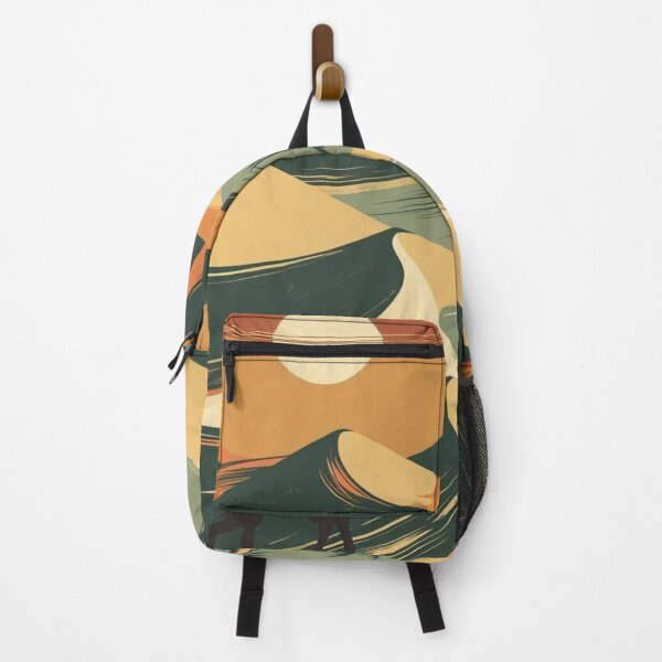 Item preview, Minimalist Desert Scene – Camel, Dunes & Sun designed and sold by Mintiko2.