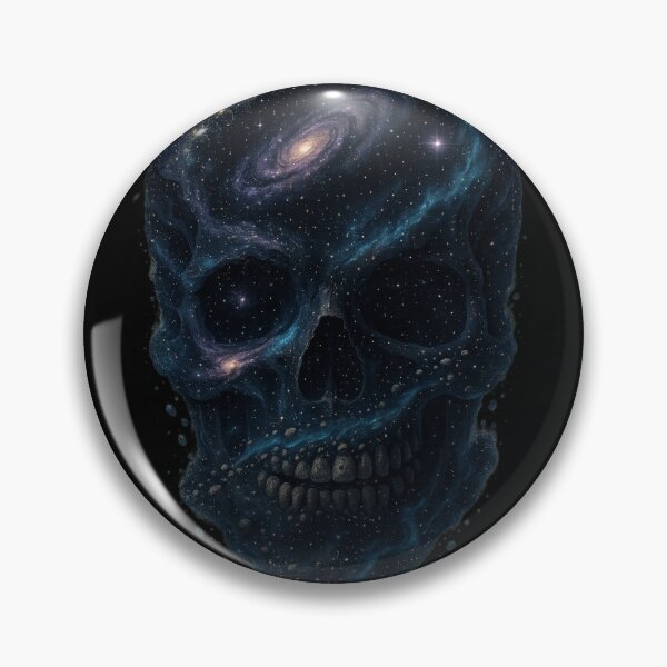 Item preview, Cosmic Skull Swirls – Abstract Galaxy and Nebula Artwork designed and sold by BloomOfDesign.