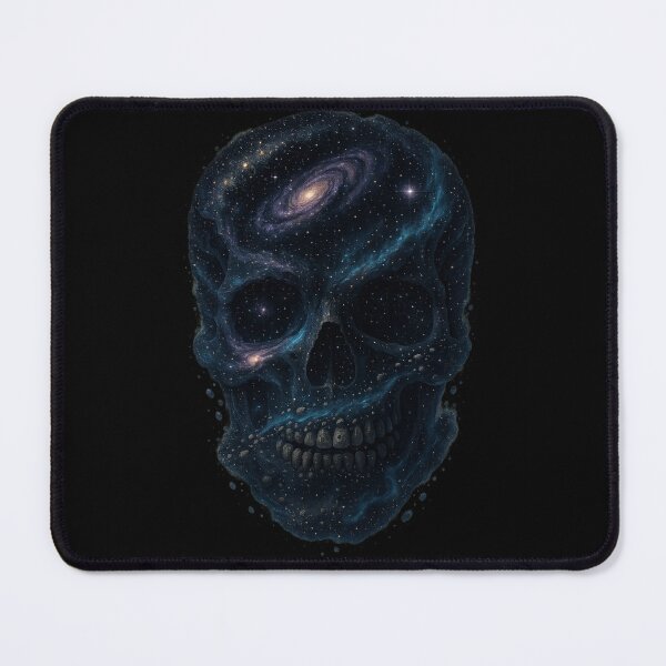 Item preview, Cosmic Skull Swirls – Abstract Galaxy and Nebula Artwork designed and sold by BloomOfDesign.