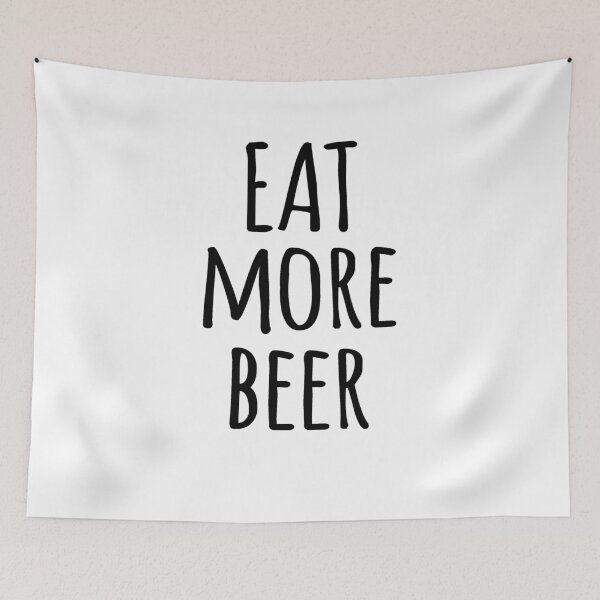 Item preview, Eat More Beer V10 designed and sold by TeeTimeGuys.