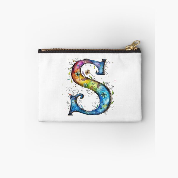 Item preview, Whimsical Monogram Letter S designed and sold by Boddicca.