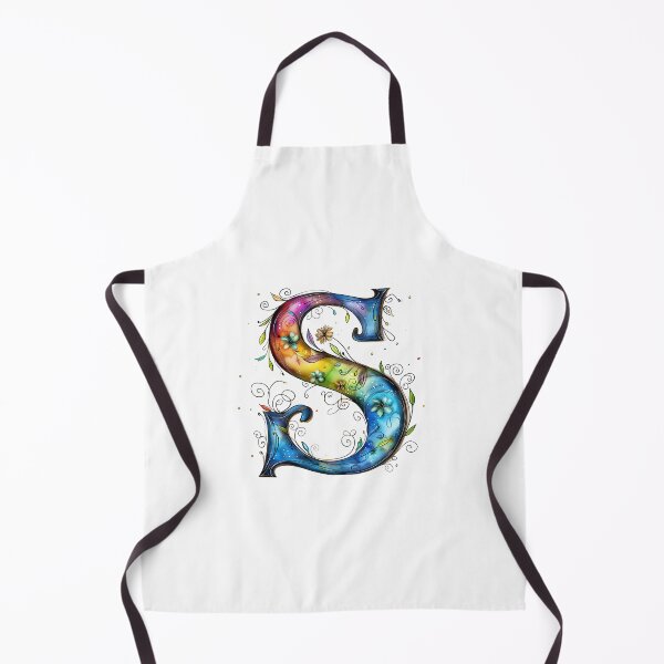 Item preview, Whimsical Monogram Letter S designed and sold by Boddicca.