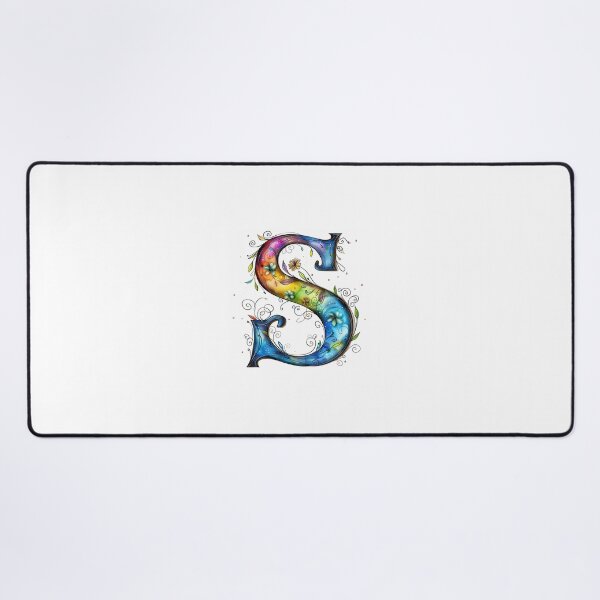 Item preview, Whimsical Monogram Letter S designed and sold by Boddicca.