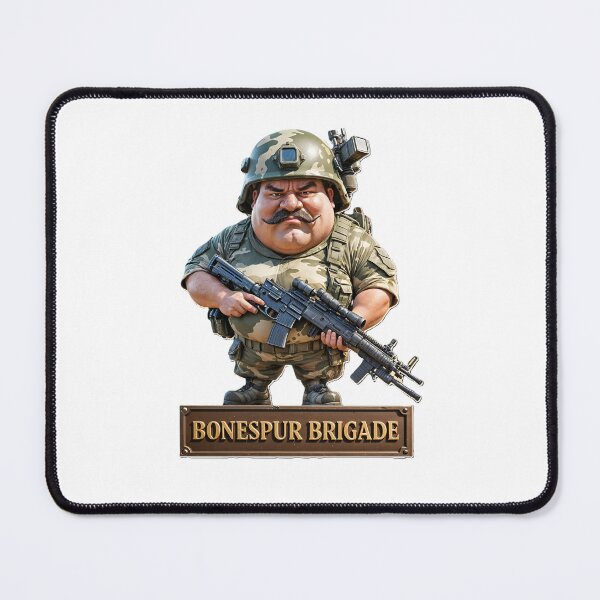 Item preview, Bubba Crocket of the Bonespur Brigade designed and sold by AimlessArts.