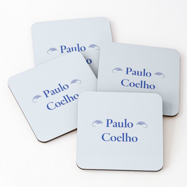 Item preview, Paulo Coelho, Brazilian Novelist, Classic Literature designed and sold by CharlottePlaceArt.