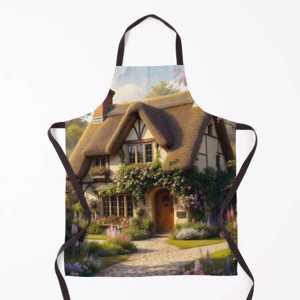 Item preview, Enchanted English Cottage and Magic Flowers designed and sold by SoniaSarkali.