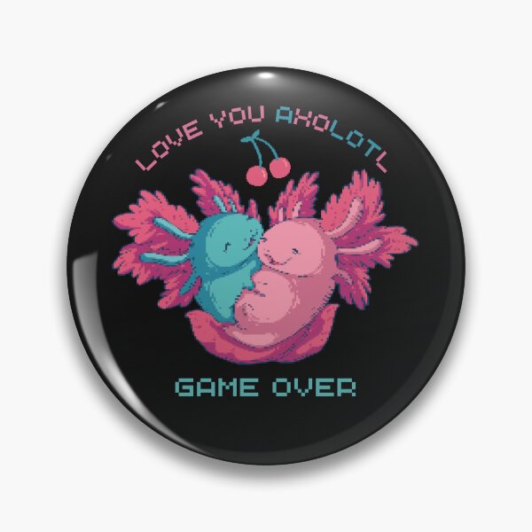 Item preview, I love you Axolotl designed and sold by AfricaSkyBlue.