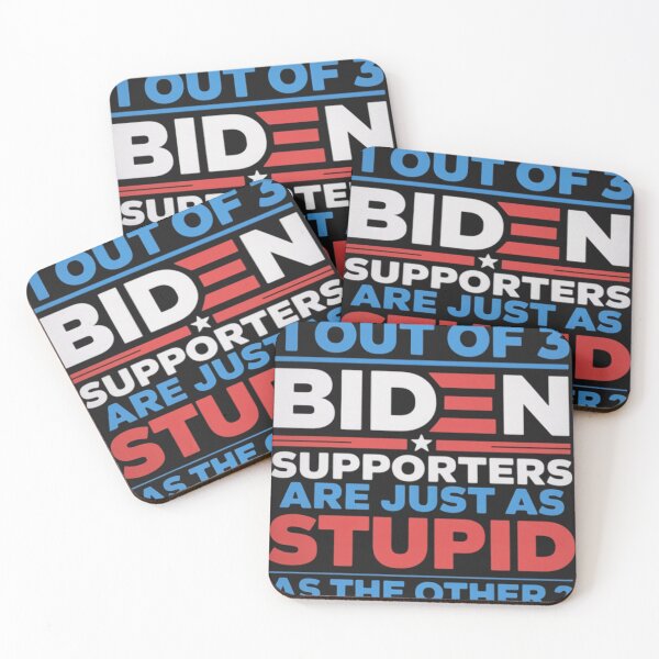 Item preview,  Out of 3 Biden Supporters Funny Political Anti Sleepy Joe designed and sold by ConceptualVibes.