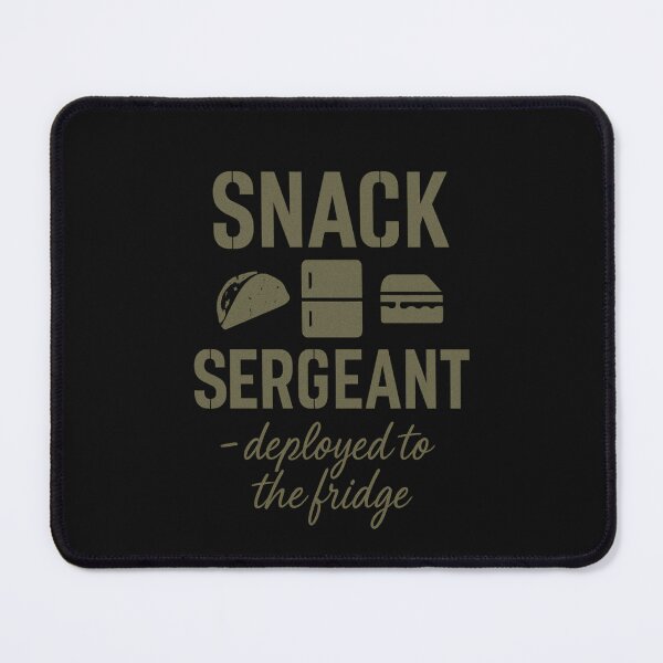 Item preview, Snack Sergeant - Deployed to the Fridge - First Draft designed and sold by MeshesBerlin.