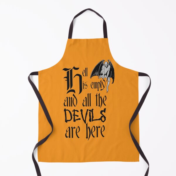 Item preview, Hell Is Empty And All The Devils Are Here Black Text designed and sold by taiche.