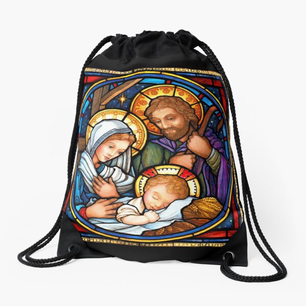 Item preview, Holy Family Stained Glass designed and sold by Halcyon-Studio.