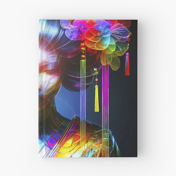 Artikelvorschau, Chromatisch Farbige Glas-Geisha im Kontrast entworfen und verkauft von AD-Digital-Art.