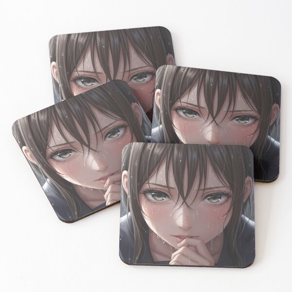 Item preview, Portrait of a Waifu in a sensual rainy pose designed and sold by GerwantSHOP.
