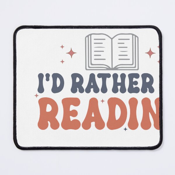 Item preview, I'd Rather Be Reading – Classic Book Lover Quote designed and sold by artcultreone.