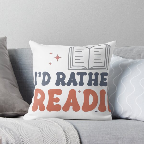 Item preview, I'd Rather Be Reading – Classic Book Lover Quote designed and sold by artcultreone.