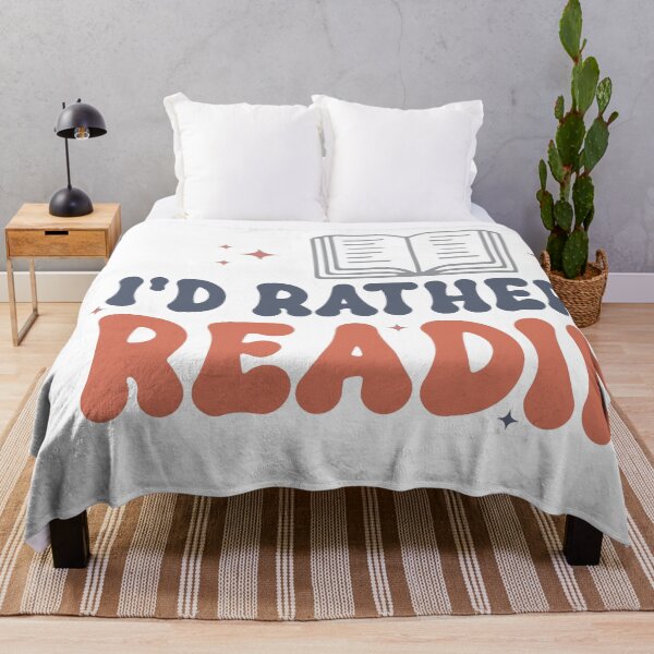 Item preview, I'd Rather Be Reading – Classic Book Lover Quote designed and sold by artcultreone.