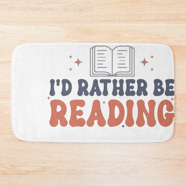 Item preview, I'd Rather Be Reading – Classic Book Lover Quote designed and sold by artcultreone.