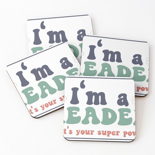 Item preview, I’m A Reader, What’s Your Super Power? – Book Lover Quote designed and sold by artcultreone.