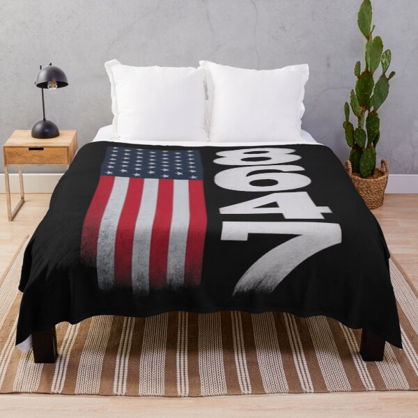 Item preview, 86 47 8647 Subtle Anti Trump America US Flag designed and sold by ConceptualVibes.