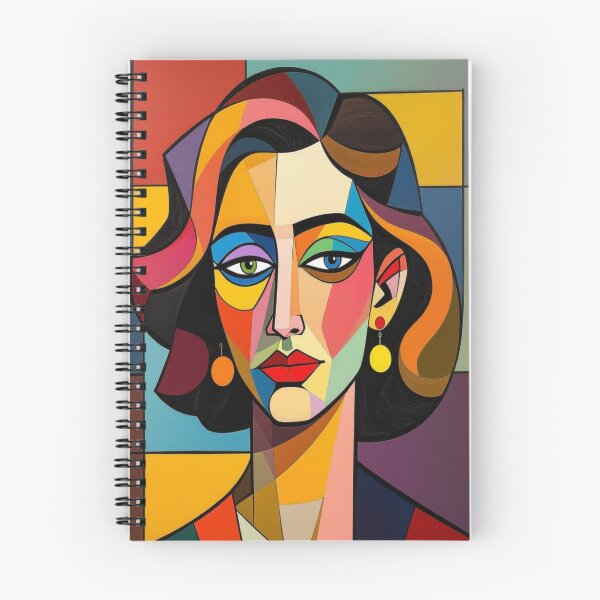 Item preview, Colorful Geometry – Abstract Portrait with Style, Shape & Soul designed and sold by FotoworldEdel.