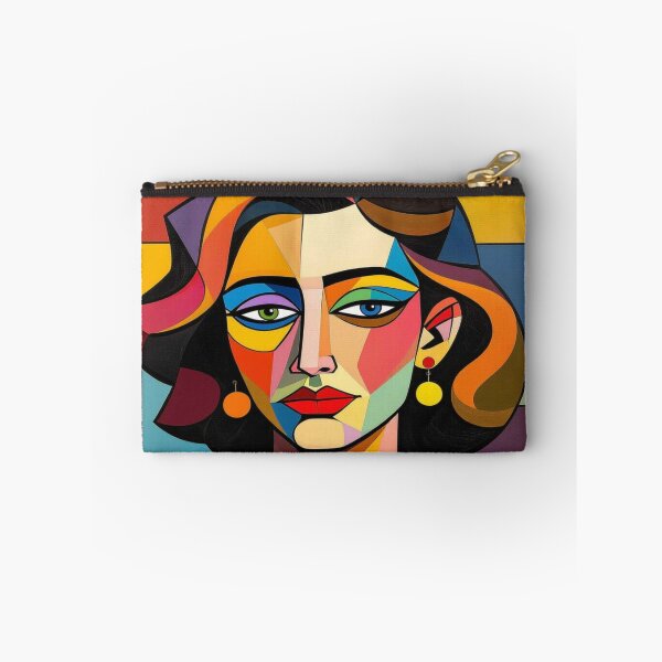 Item preview, Colorful Geometry – Abstract Portrait with Style, Shape & Soul designed and sold by FotoworldEdel.