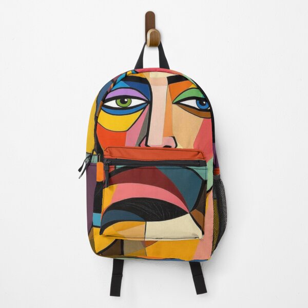 Item preview, Colorful Geometry – Abstract Portrait with Style, Shape & Soul designed and sold by FotoworldEdel.