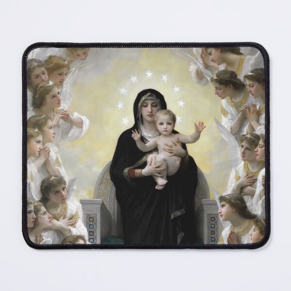 Item preview, The Virgin with Angels designed and sold by Craphe.