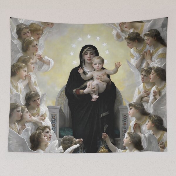 Item preview, The Virgin with Angels designed and sold by Craphe.