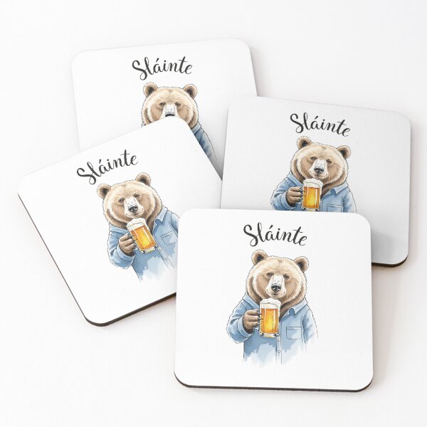 Item preview, Bear drinking beer designed and sold by Ou-SunShine.