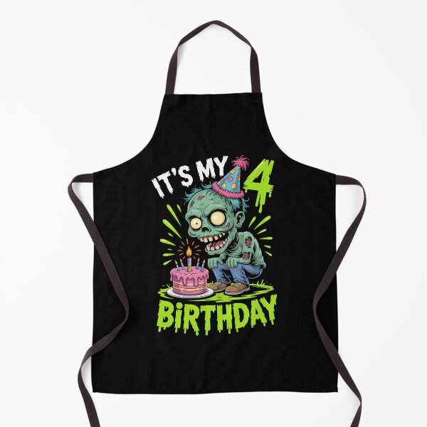 Item preview, 4th Birthday Zombie Lovers 4 Year Old Halloween designed and sold by blueyeeti.