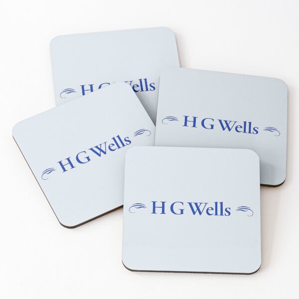 Item preview, H G Wells, English Writer, Classic Literature designed and sold by CharlottePlaceArt.