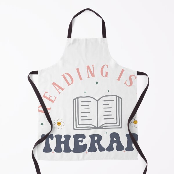 Item preview, Reading Is My Therapy – Book Lover Mental Health Quote designed and sold by artcultreone.