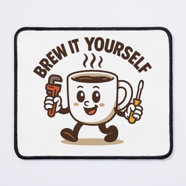 Item preview, Brew it yourself designed and sold by Felt & Spoken.