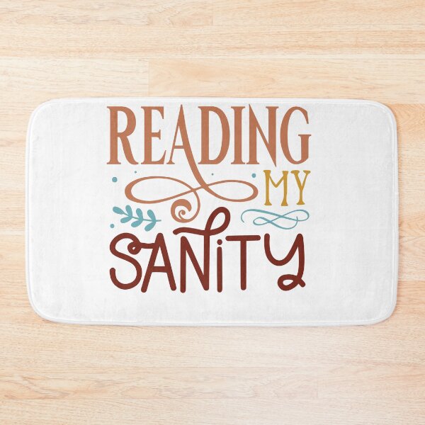 Item preview, Reading Is My Sanity – Book Lover Mental Health Quote designed and sold by artcultreone.