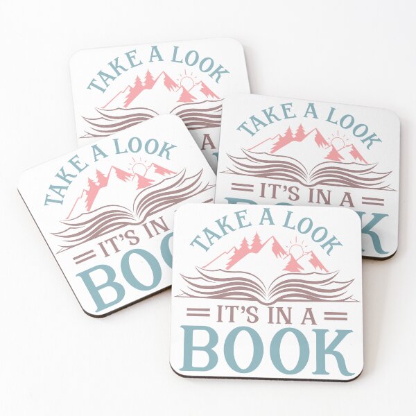 Item preview, Take a Look, It’s in a Book – Fun Book Lover Quote designed and sold by artcultreone.