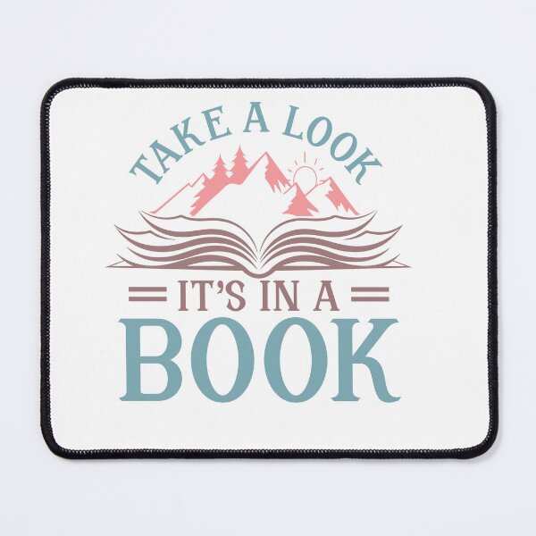Item preview, Take a Look, It’s in a Book – Fun Book Lover Quote designed and sold by artcultreone.