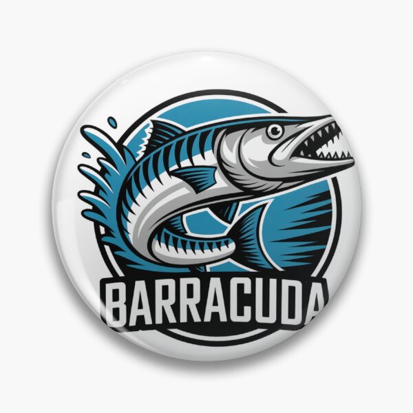 Item preview, Wild Barracuda – Ocean Fishing and Marine Adventure Sports Logo designed and sold by FusiTink.
