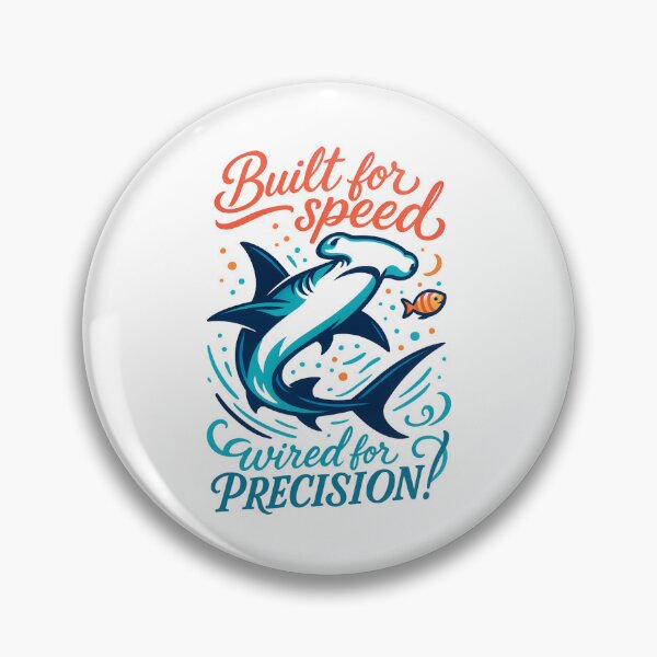 Item preview, Built for Speed Wired for Precision | Crewneck Hammerhead Shark designed and sold by skkyfaithArtz.