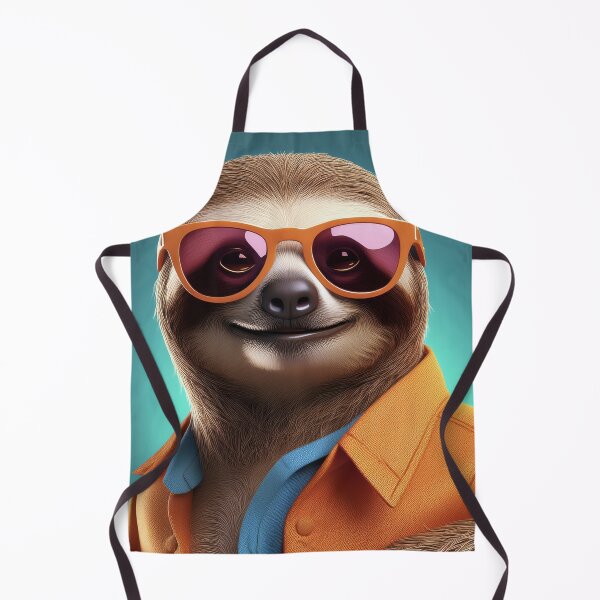 Item preview, Don't Forget Your Glasses - Sloth Mode Street Lounge designed and sold by Becky-Poppins.