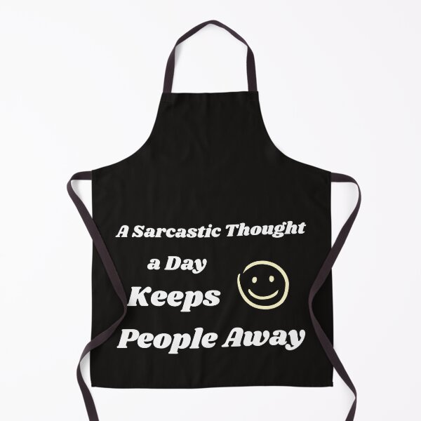 Item preview, A Sarcastic Thought a Day Keeps People Away – Funny Anti-Social Humor Tee designed and sold by InkandBranch.