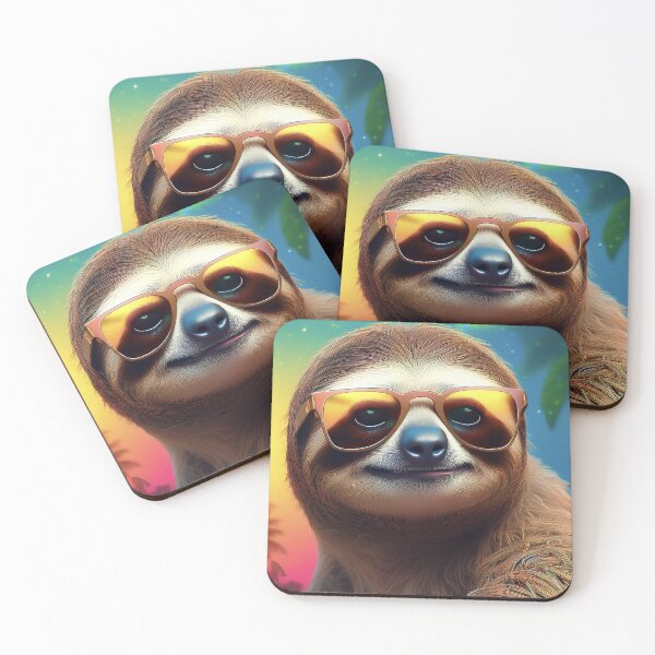 Item preview, Don't Forget Your Glasses - Sloth Mode Street Lounge 2 designed and sold by Becky-Poppins.