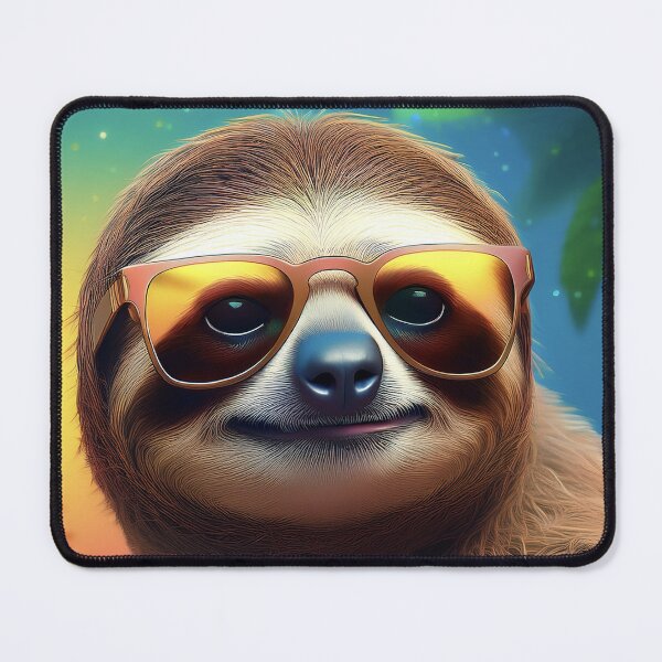 Item preview, Don't Forget Your Glasses - Sloth Mode Street Lounge 2 designed and sold by Becky-Poppins.