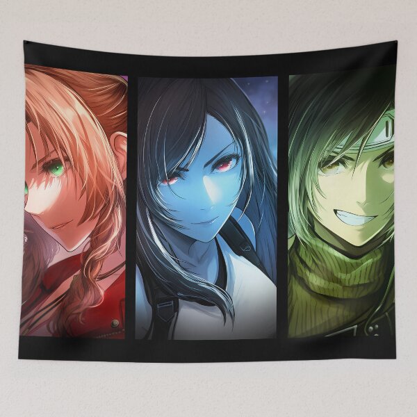 Item preview, Aerith & Tifa & Yuffie - 3 designed and sold by Infinite-Aspire.