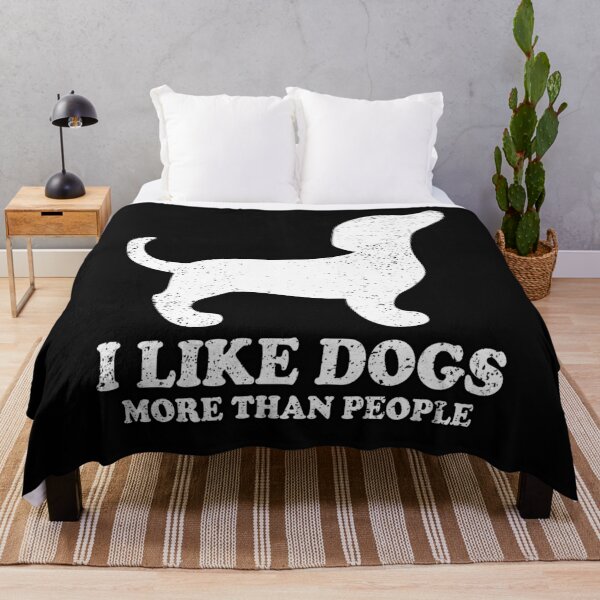 Item preview, I LIKE DOGS MORE THAN PEOPLE - DACHSHUND | Pets and Dogs lovers for Men and Women t-shirt designed and sold by panchiTWO.
