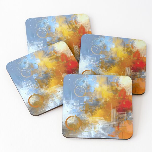 Item preview, Chromatic Skyline: Pulse of Urban Abstraction designed and sold by AD-Digital-Art.
