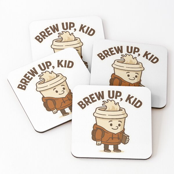 Item preview, Brew Up Kid – no background designed and sold by Felt & Spoken.